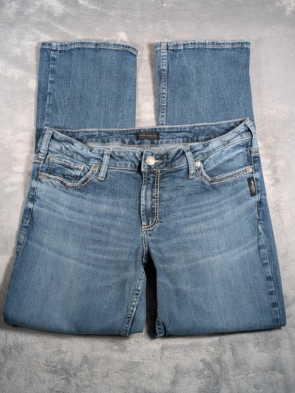 Silver Jeans Co. Suki Slim Bloot 33X31 Womens 12
